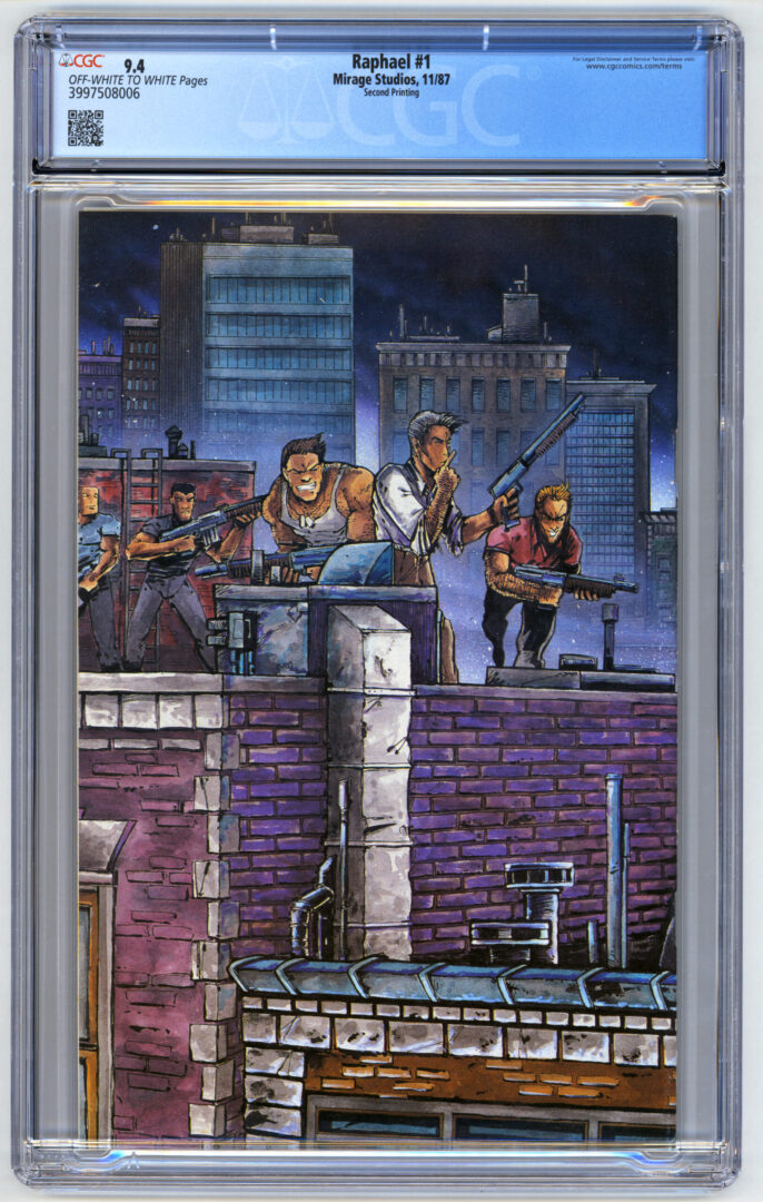 Raphael #1 CGC 9.4 2nd Print