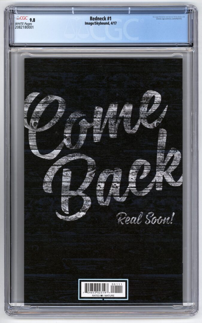 Redneck #1 CGC 9.8