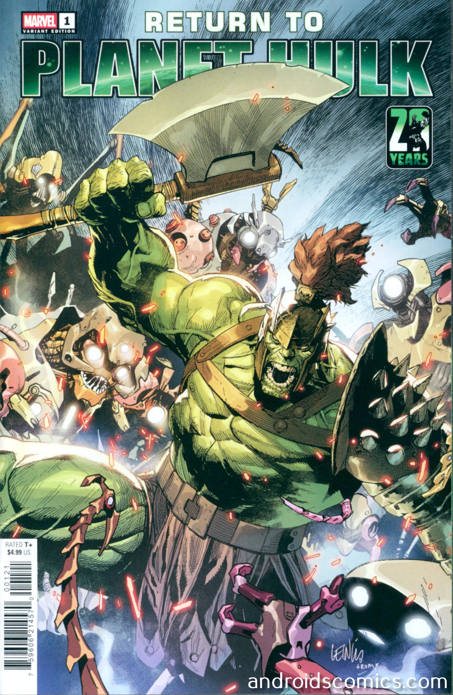 Return To Planet Hulk #1 Leinil Francis Yu Variant