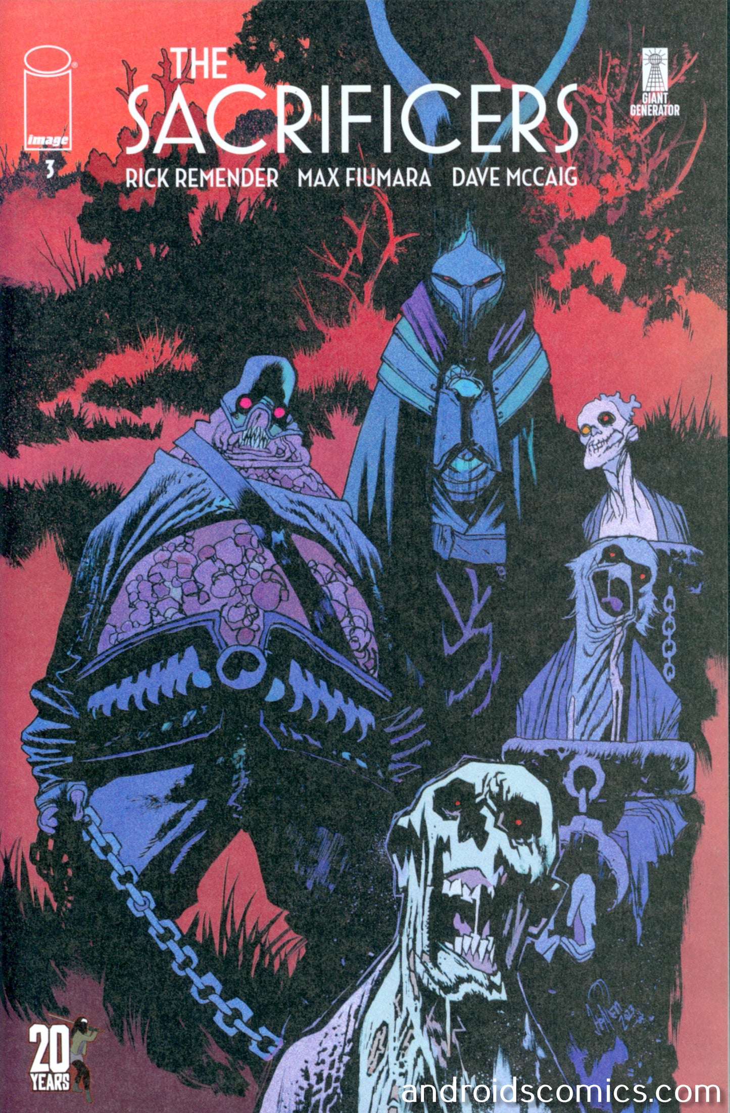 Sacrificers #3 Cover D Twd 20 Th Anniversary Harren