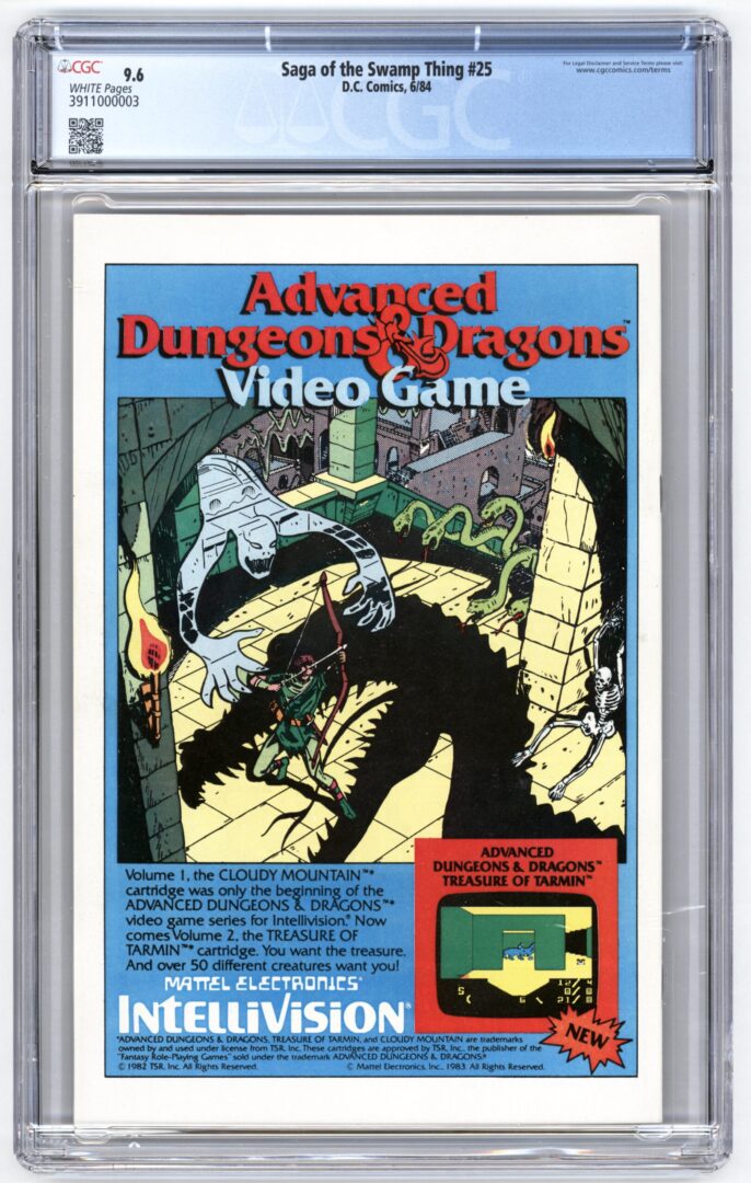 Swamp Thing #25 CGC 9.6