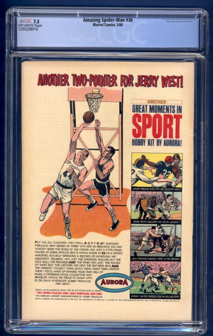 Amazing Spider-Man #36 CGC 7.5
