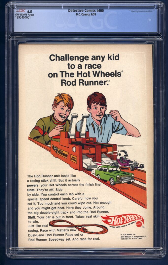 Detective Comics #400 CGC 6.5 Origin & 1st. appearance of Man-Bat