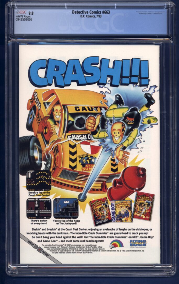 Detective Comics #663 CGC 9.8