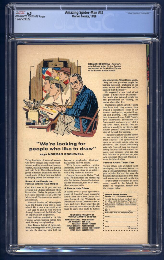 Amazing Spider-Man #42 CGC 6.5