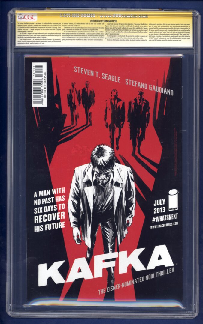 Sheltered #1 CGC 9.8