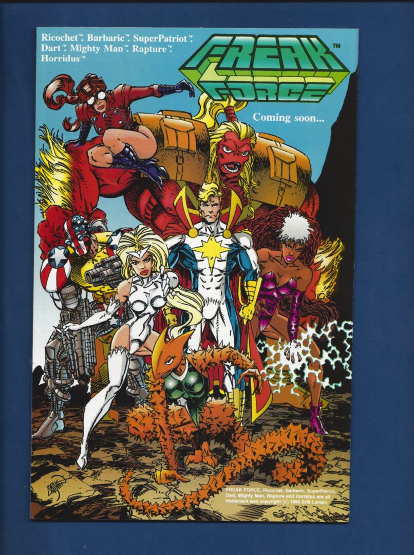 Savage Dragon #1 VF 1st appearance of Barbaric and Richochet