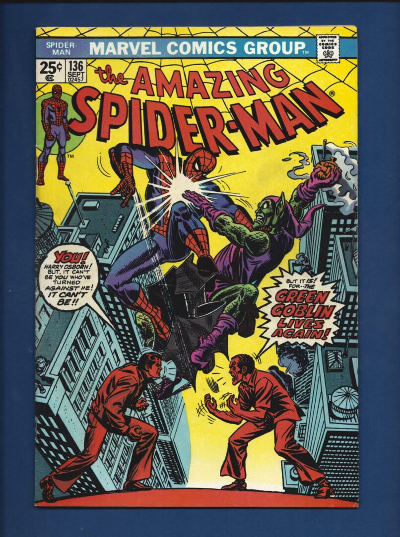 Amazing Spider-Man #136 FN- 1st Hary Osborn as Green Goblin