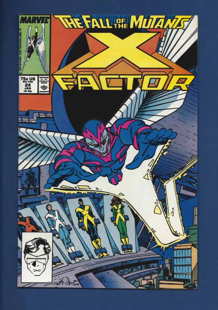 X-Factor #24 VF+ Origin and 1st appearance of Archangel