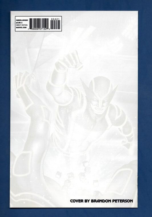 Wolverine #4 NM- 1:10 Tron Variant