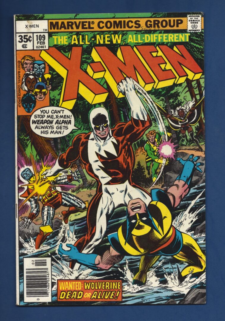 Uncanny X-Men #109 VG/FN 1st appearance of Weapon Alpha