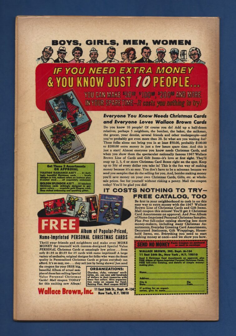 Uncanny X-Men #35 VG+ 1st appearance of Chaneling