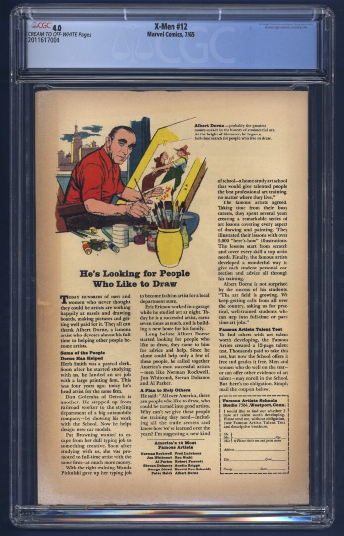 X-Men #12 CGC 4.0 1st appearance of Juggernaut