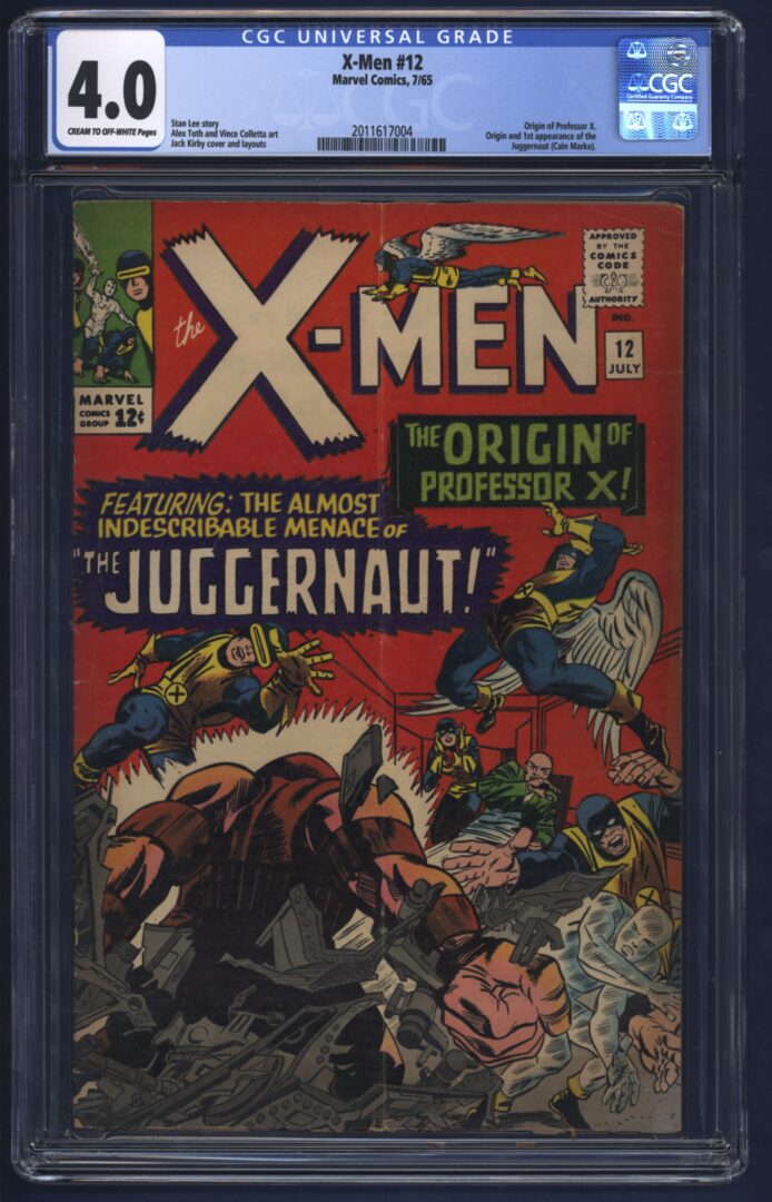 X-Men #12 CGC 4.0 1st appearance of Juggernaut