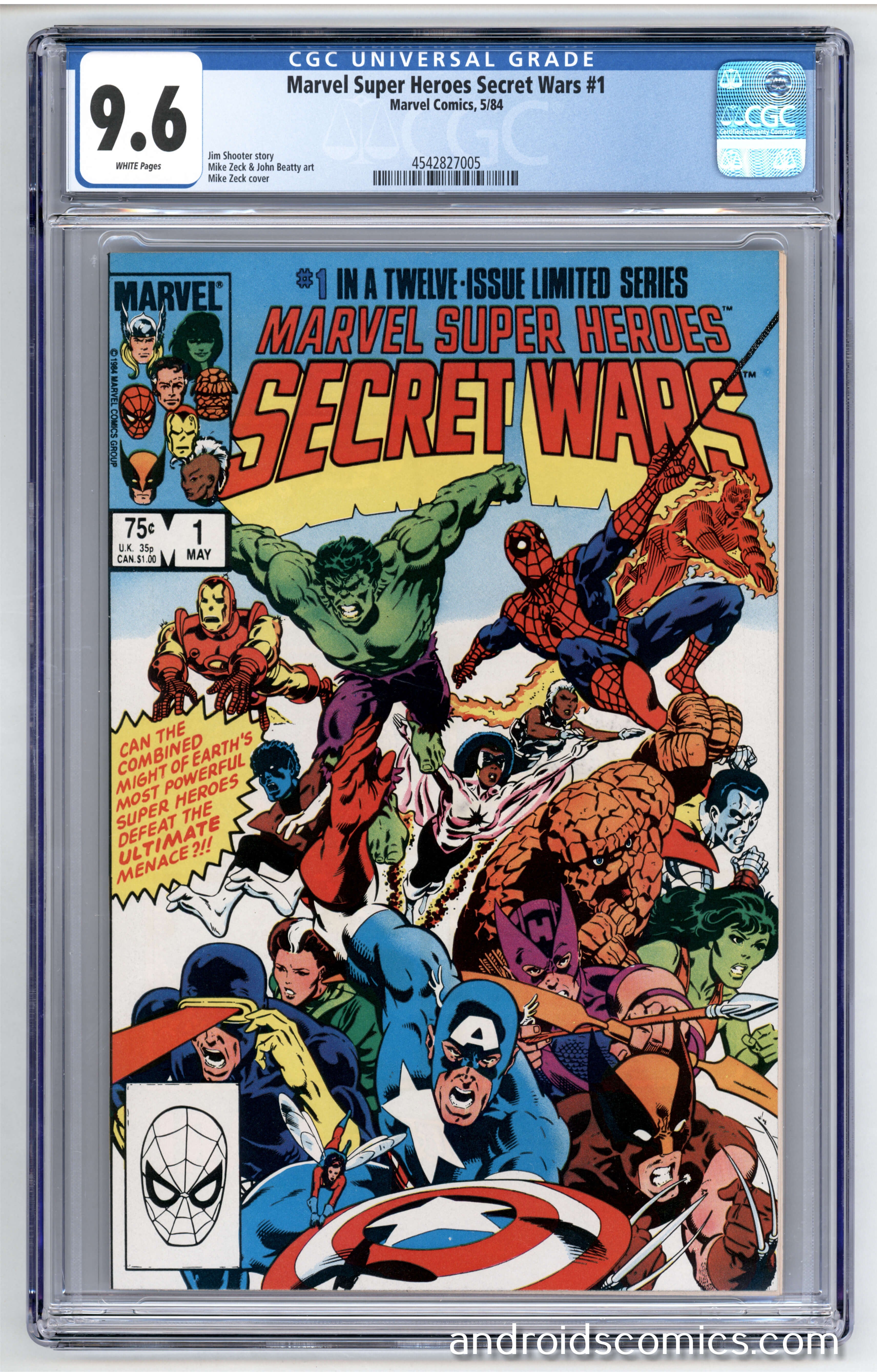 Secret wars #1-9 コンプリートセット アメコミリーフ 31冊