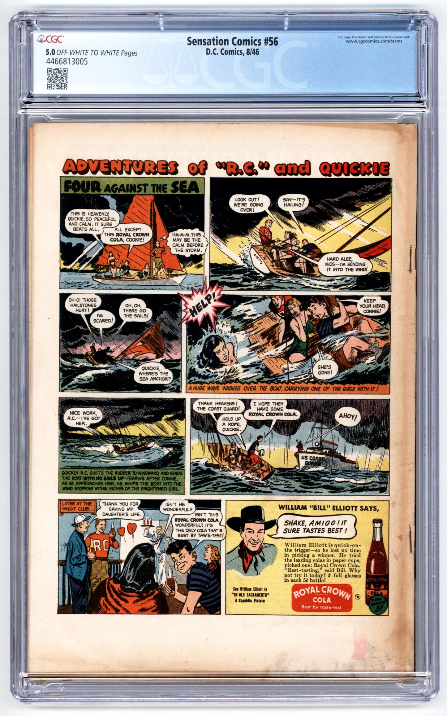 Sensation Comics #56 CGC 5.0