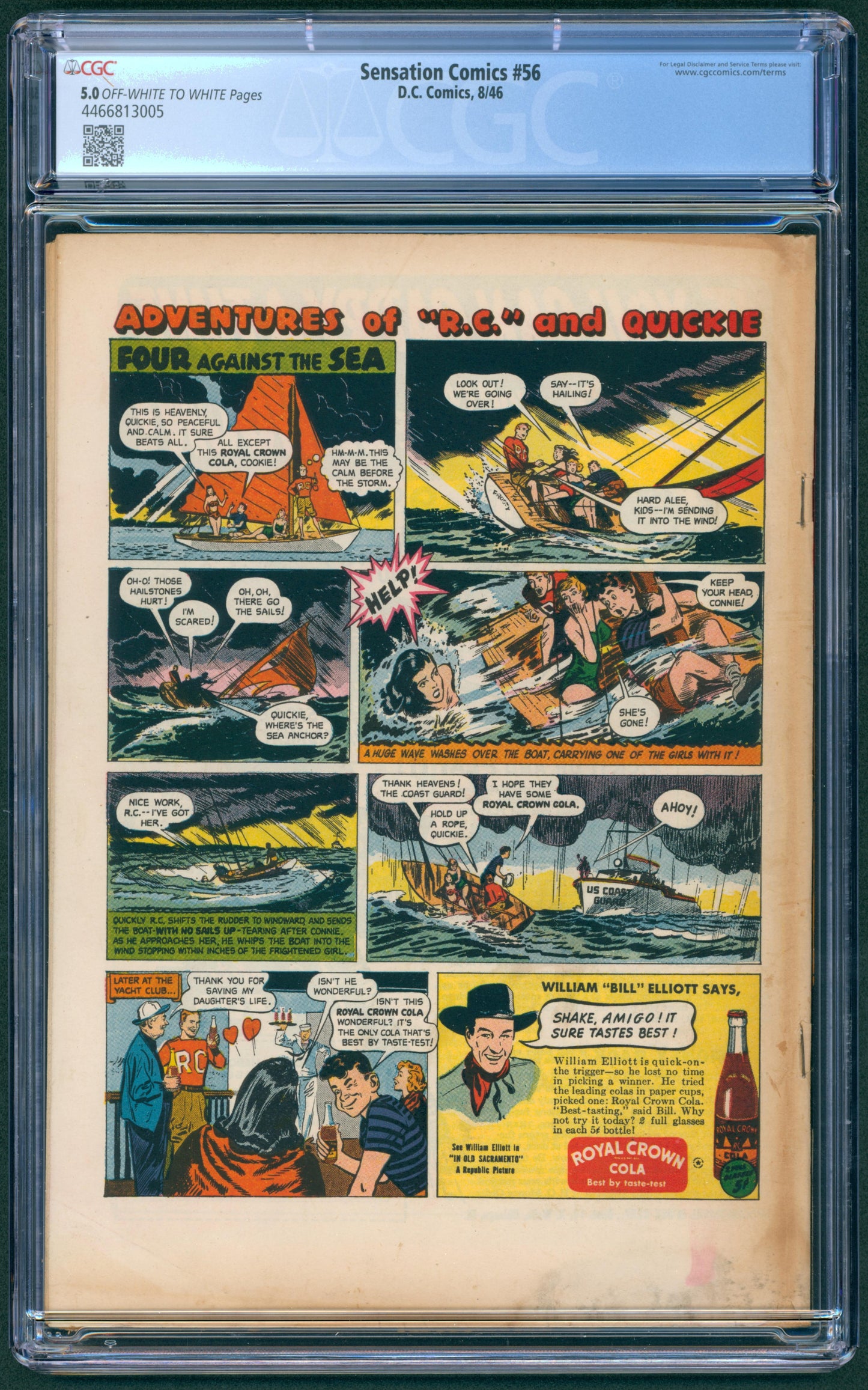 Sensation Comics #56 CGC 5.0