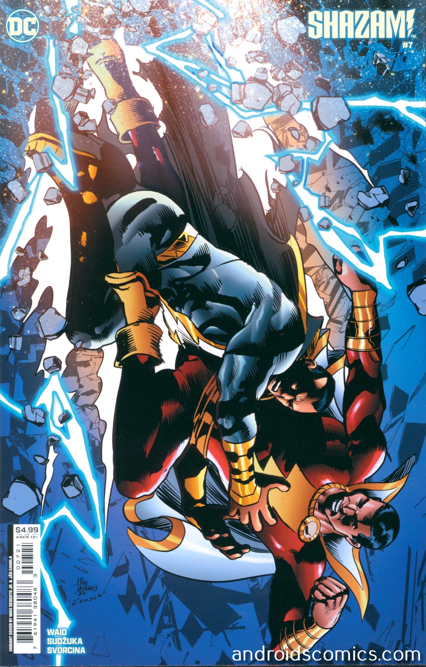 Shazam #7 Cover B Mike Deodato Jr Variant