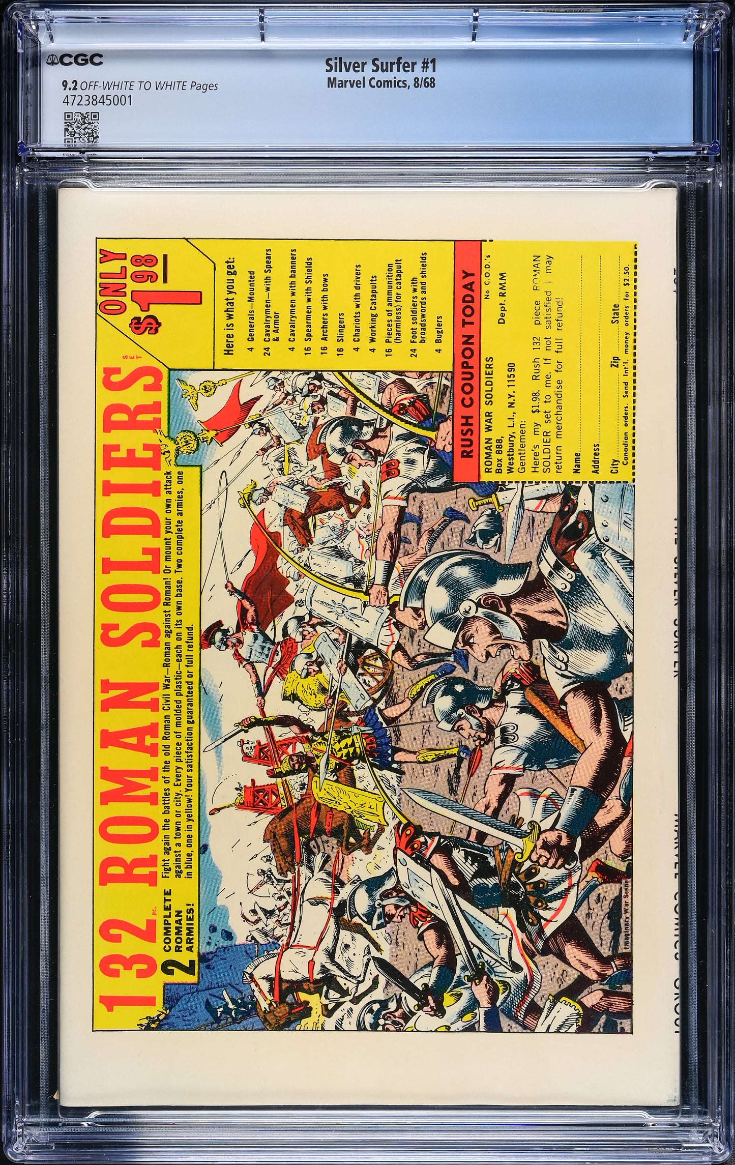 Silver Surfer #1 CGC 9.2