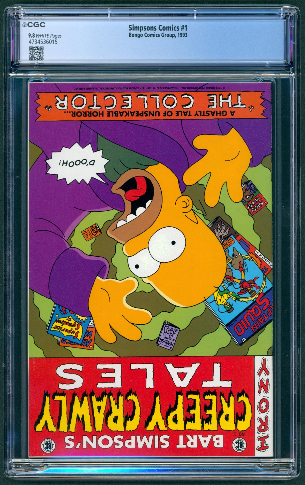 Simpsons Comics #1 CGC 9.8