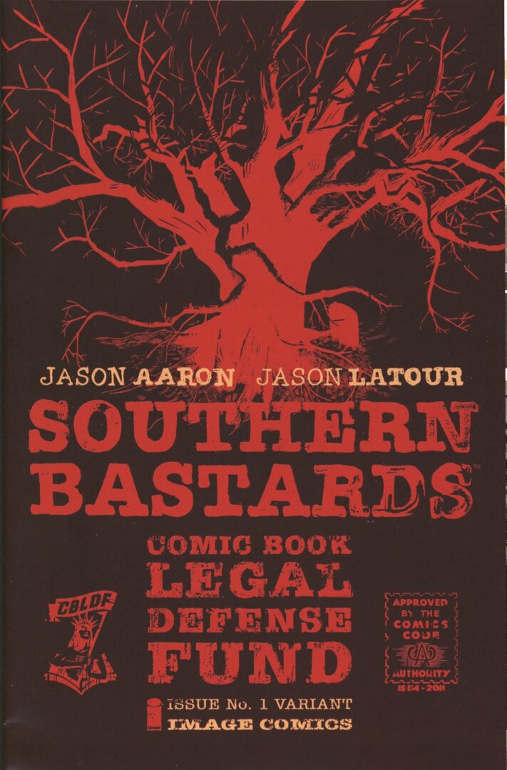 Southern Bastards #1 FN- CBLDF Variant