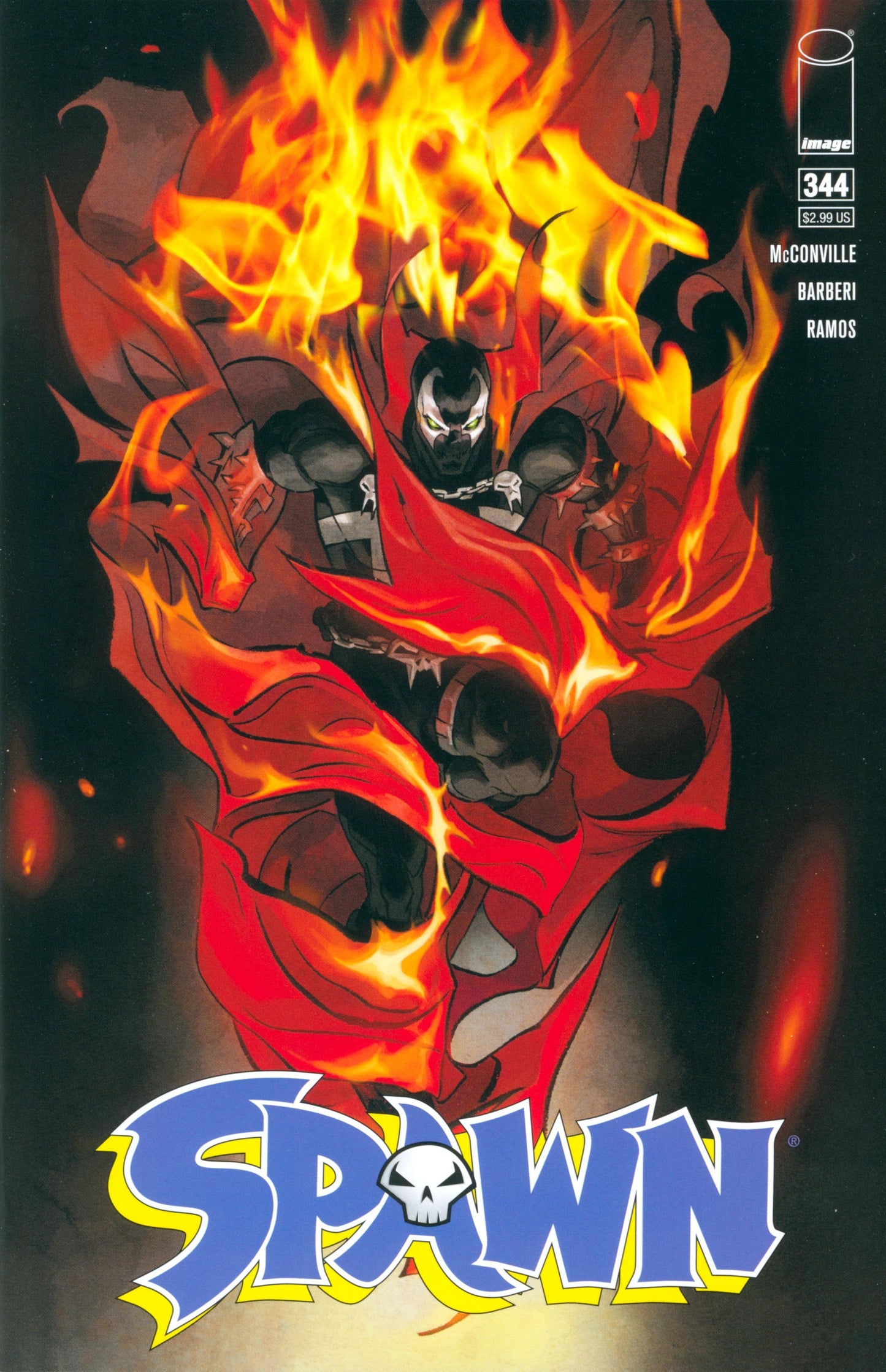Spawn #344 Cover B Toledano