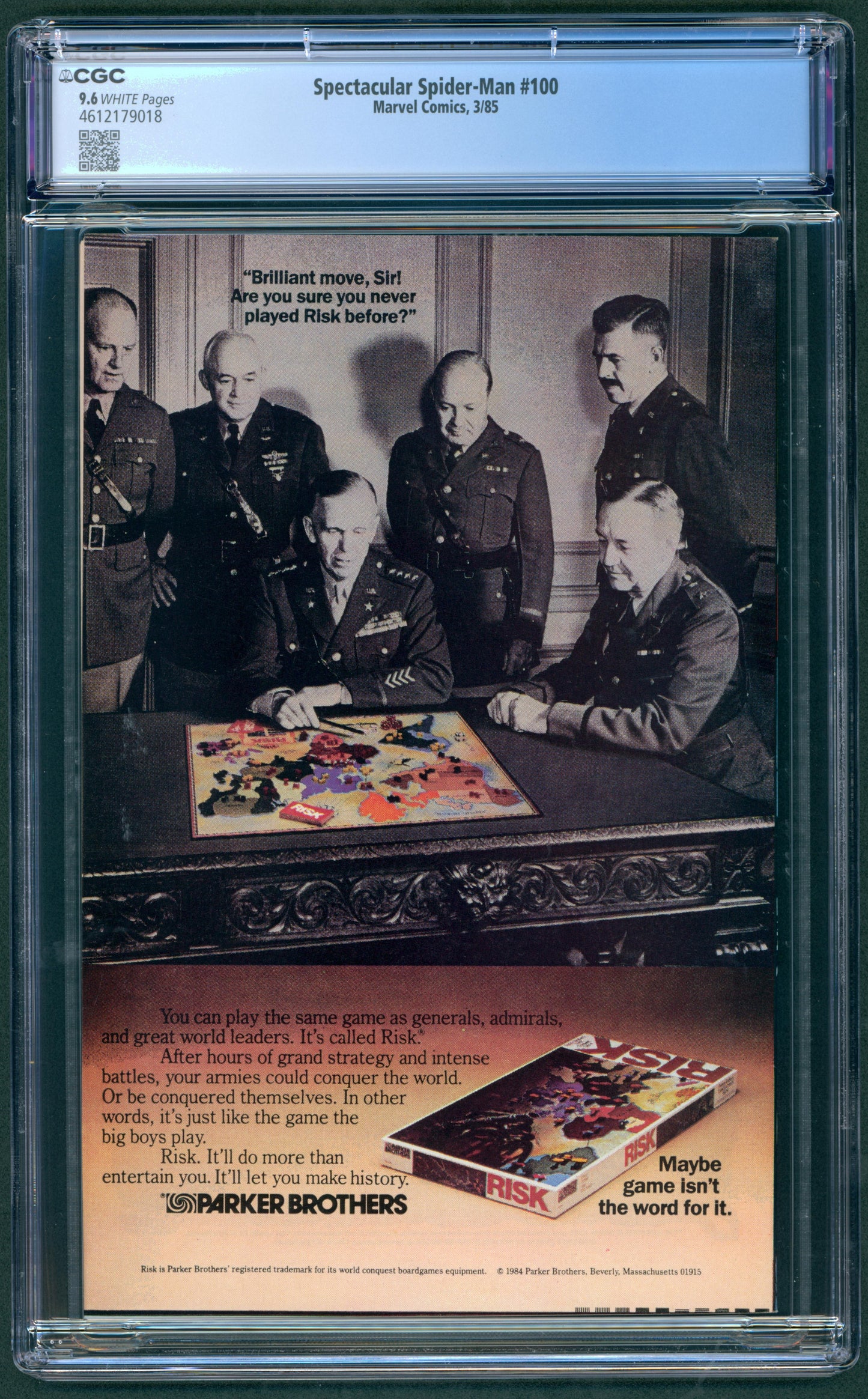 Spectacular Spider-Man #100 CGC 9.6