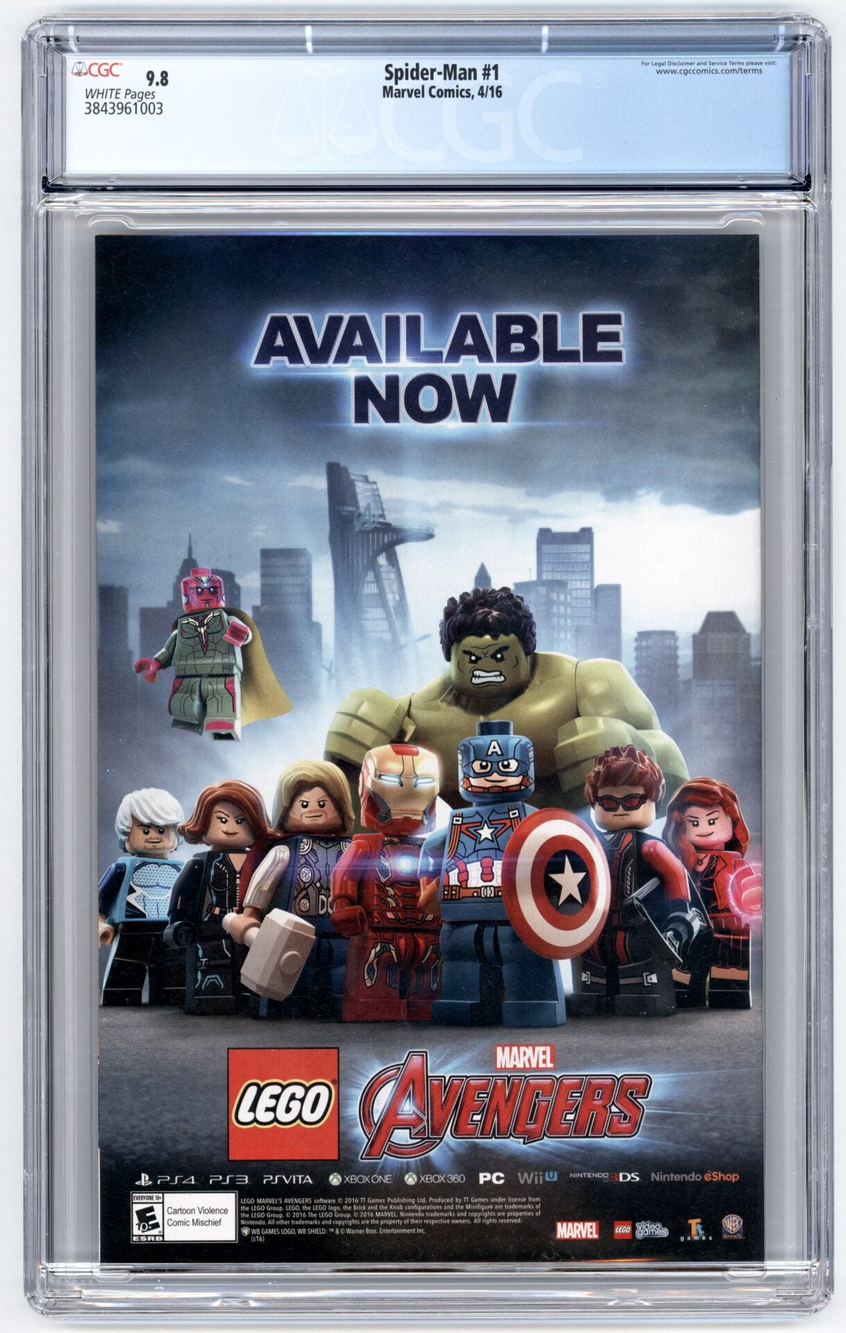 Spider-Man #1 CGC 9.8