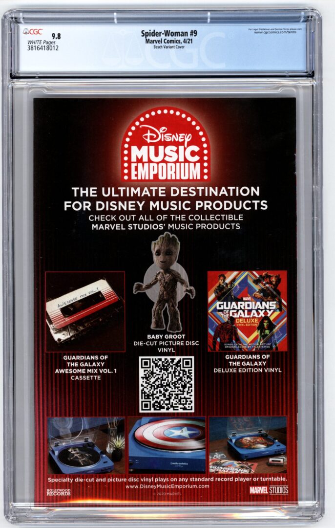 Spider-Woman #9 Variant CGC 9.8