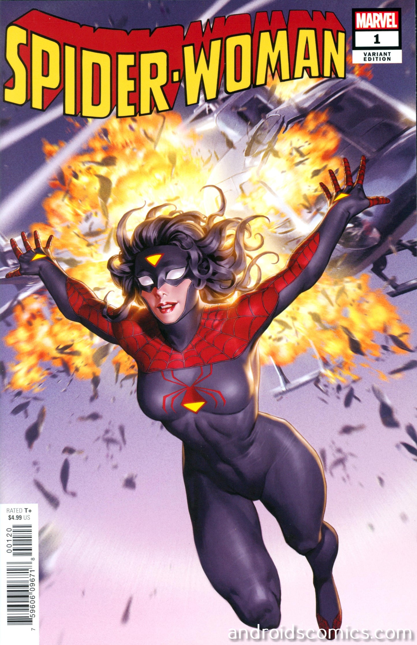 Spider Woman #1 Yoon New Costume Cover
