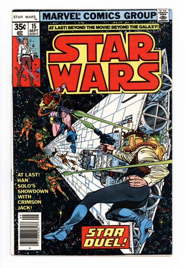 Star Wars #15 VG/FN “Death” of Crimson Jack & Jolli