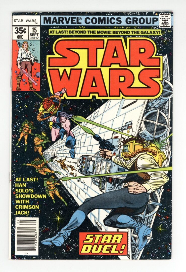 Star Wars #15 FN “Death” of Crimson Jack & Jolli