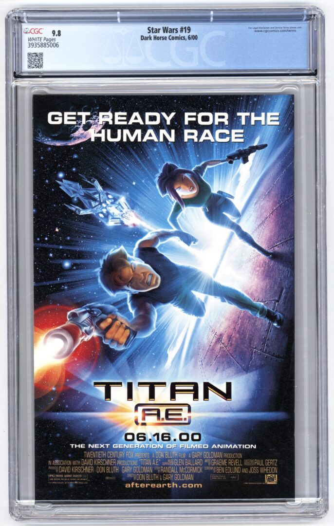 Star Wars #19 CGC 9.8 1st appearance of Aayla Secura