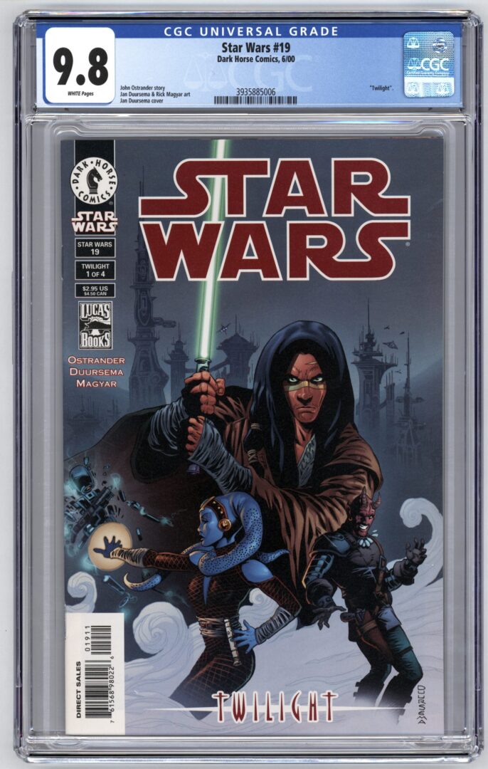 Star Wars #19 CGC 9.8 1st appearance of Aayla Secura