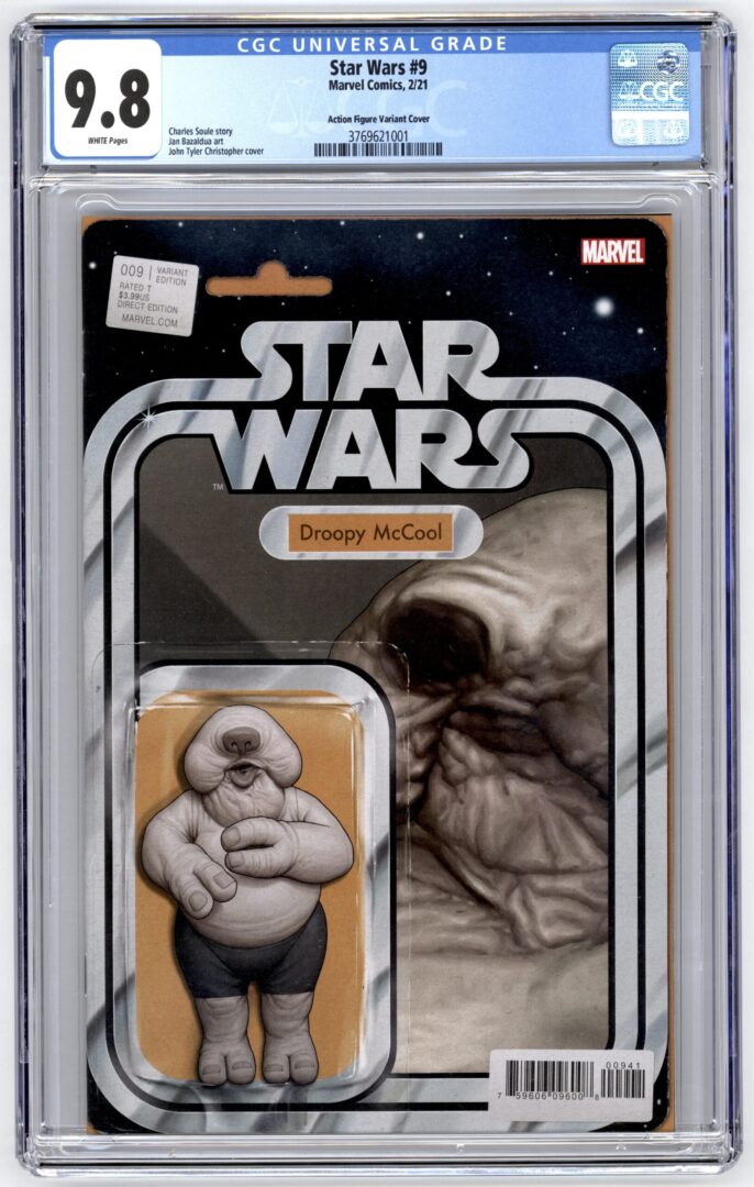 Star Wars #9 CGC 9.8 Action Figure Variant
