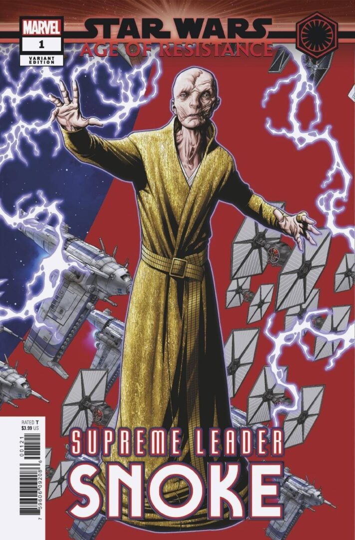 Star Wars Age of Resistance Supreme Leader Snoke #1 Cover B NM
