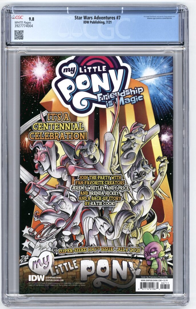 Star Wars Adventures #7 CGC 9.8 1st full appearance of Crimson Corsair