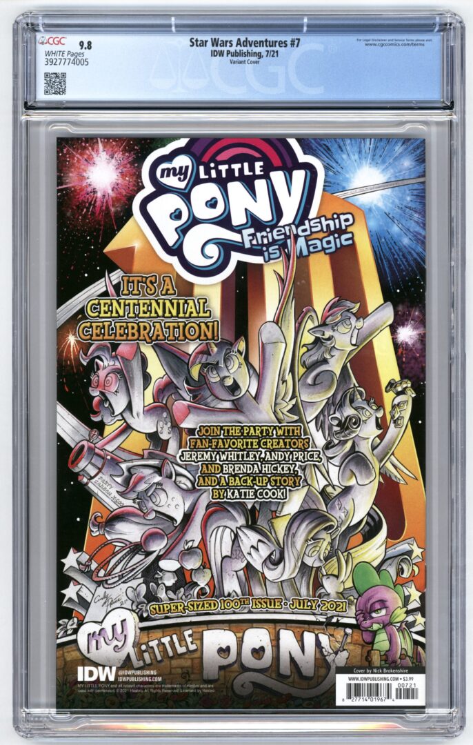 Star Wars Adventures #7 CGC 9.8 Cover B 1st full App. of Crimson Corsair