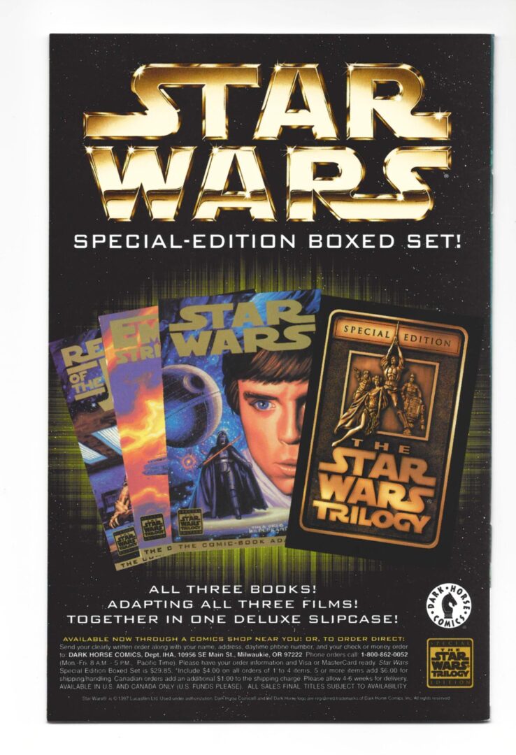 Star Wars Boba Fett Murder Most Foul #3 NM