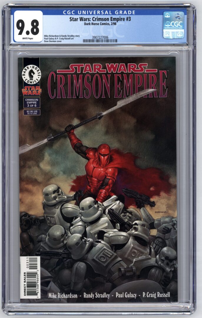 Star Wars Crimson Empire #3 CGC 9.8