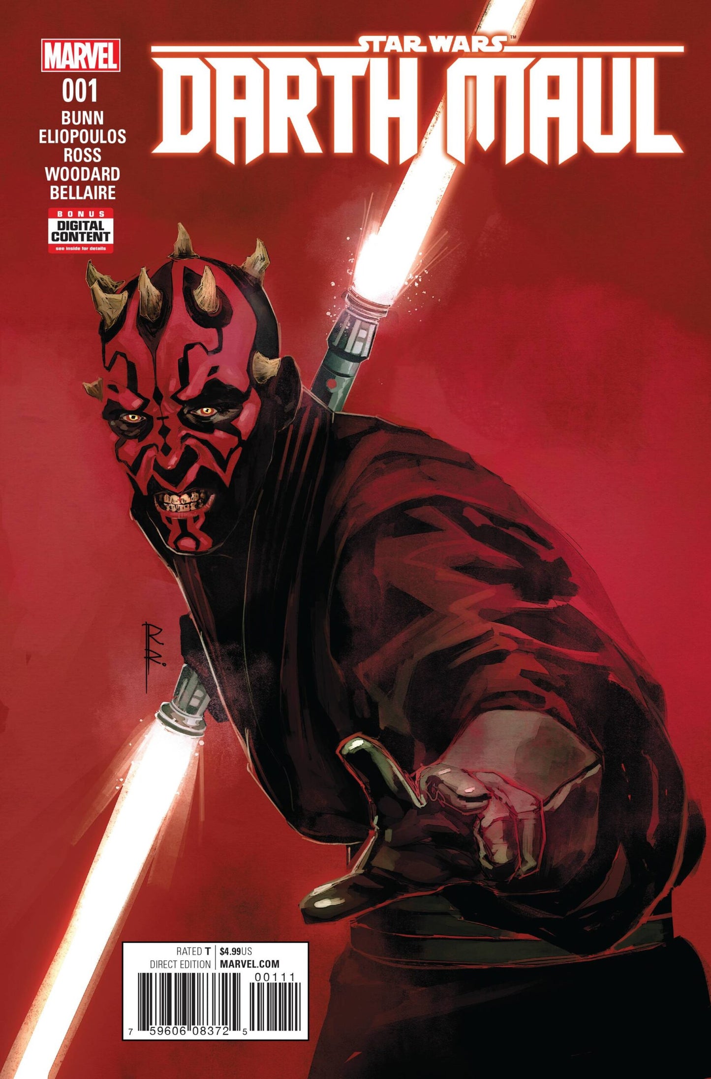 Star Wars Darth Maul #1 Cover A NM