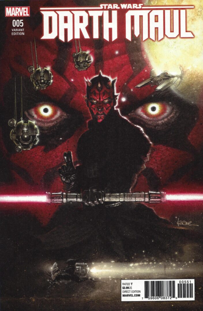 Star Wars Darth Maul #5 1:25 Variant VF
