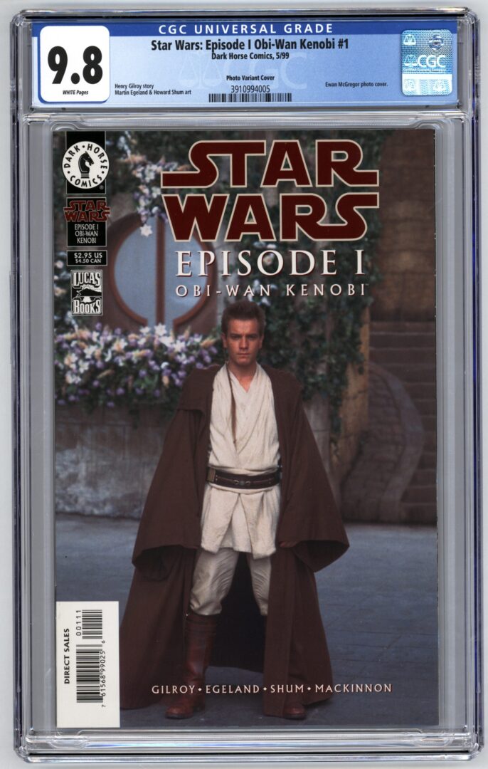 Star Wars Episode 1 Obi-Wan Kenobi #1 CGC 9.8 Photo Variant