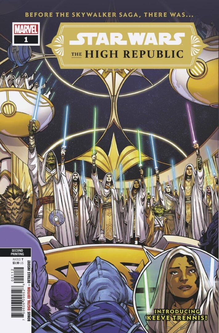 Star Wars: The High Republic #1 2nd Print NM