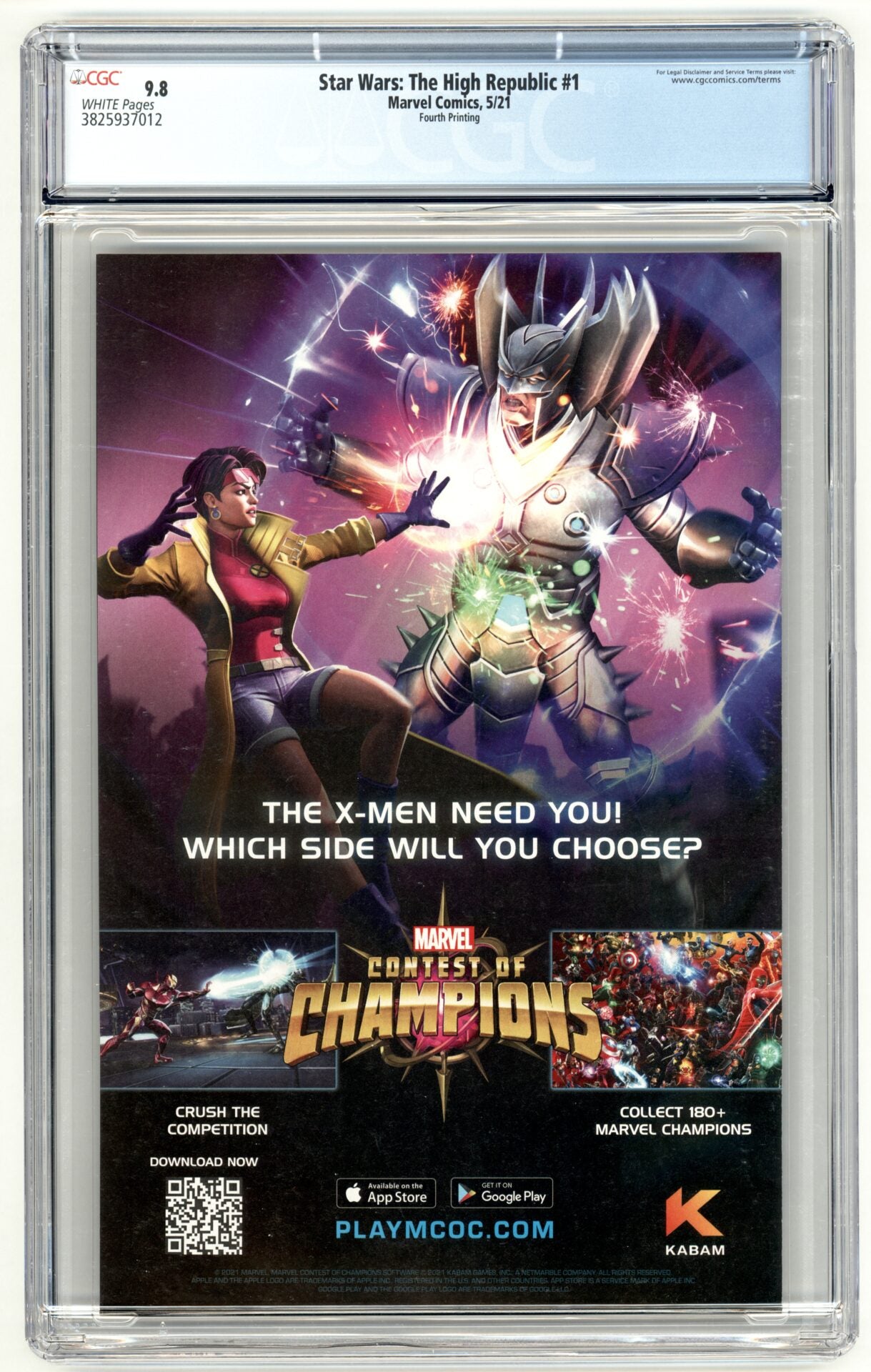 Star Wars: The High Republic #14th PrintCGC 9.81st App. of Keeve Trennis