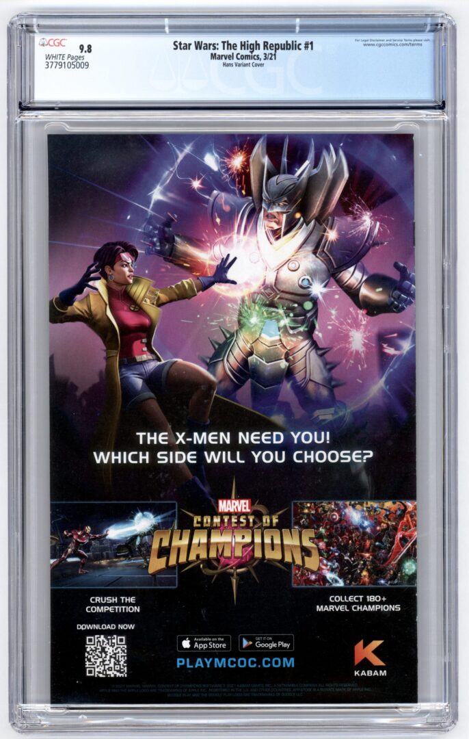 Star Wars The High Republic #1 CGC 9.8 Hans Variant