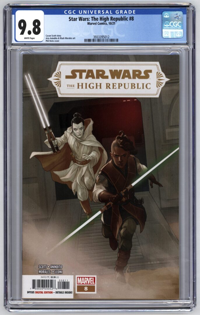 Star Wars The High Republic #8 CGC 9.8 1st App. of Cohmac Vitus & Reath Silas