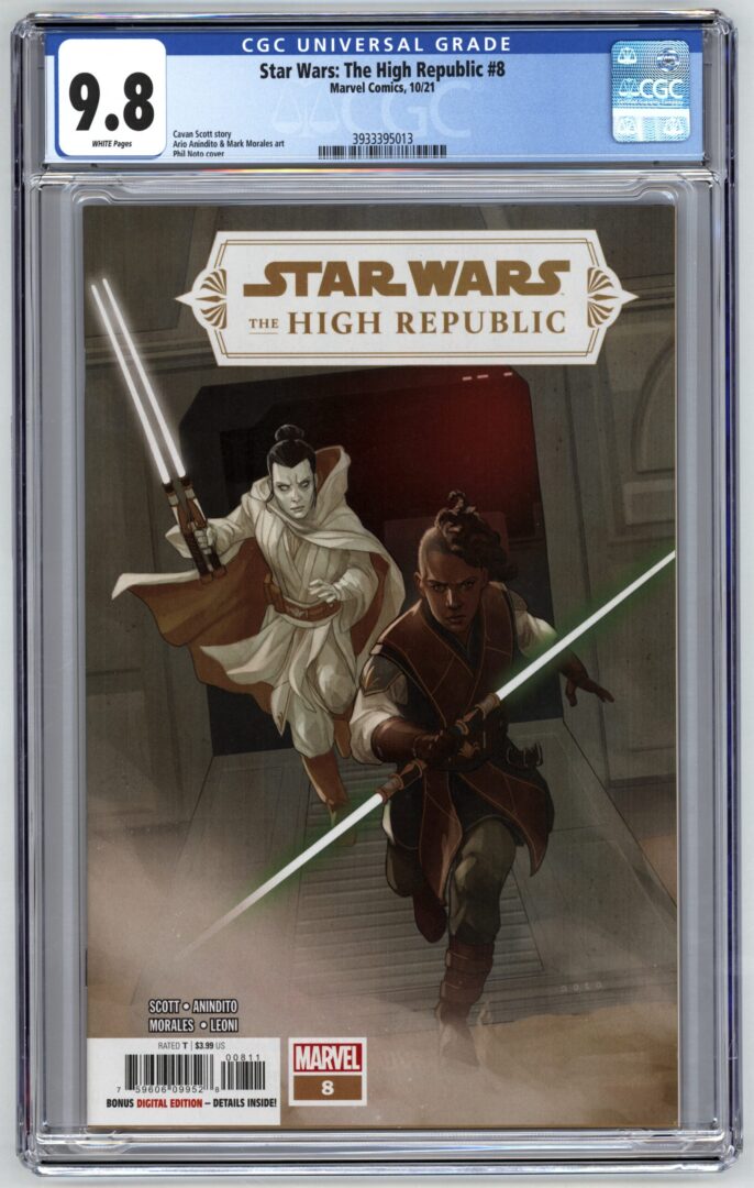 Star Wars The High Republic #8 CGC 9.8 1st App. of Cohmac Vitus & Reath Silas