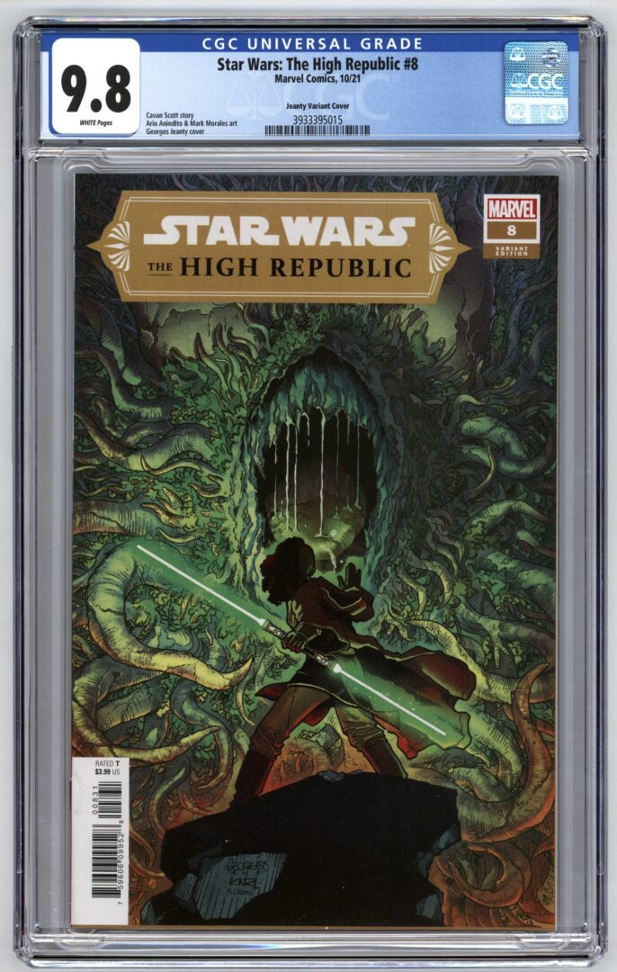 Star Wars The High Republic #8 CGC 9.8 1st App.of Cohmac Vitus & Reath Silas