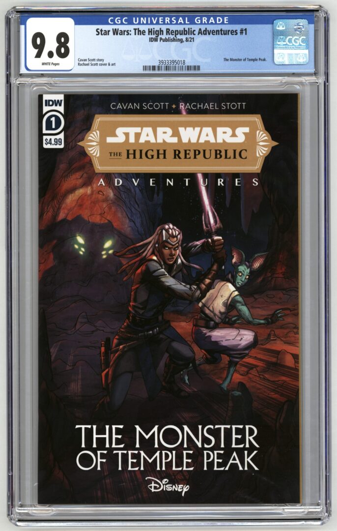Star Wars The High Republic Adventures The Monster of Temple Peak #1 CGC 9.8